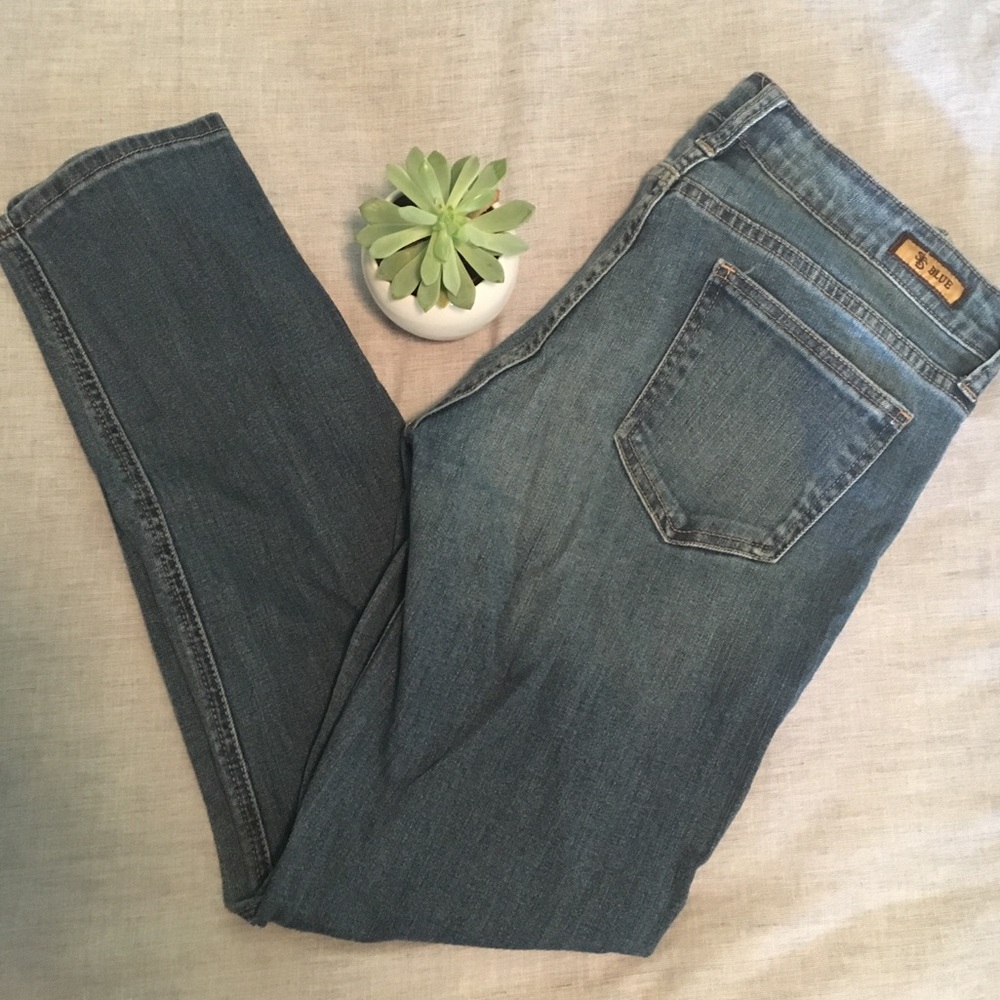 SF blue boyfriend jeans